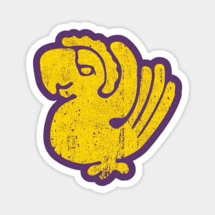 Purple Parrots Magnet