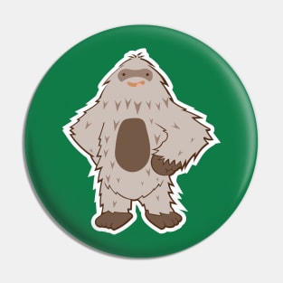 Confident Bigfoot Pin