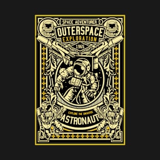 Astronaut Outerspace Exploration T-Shirt