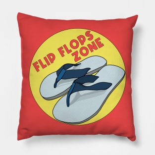 Flip Flops Zone Pillow