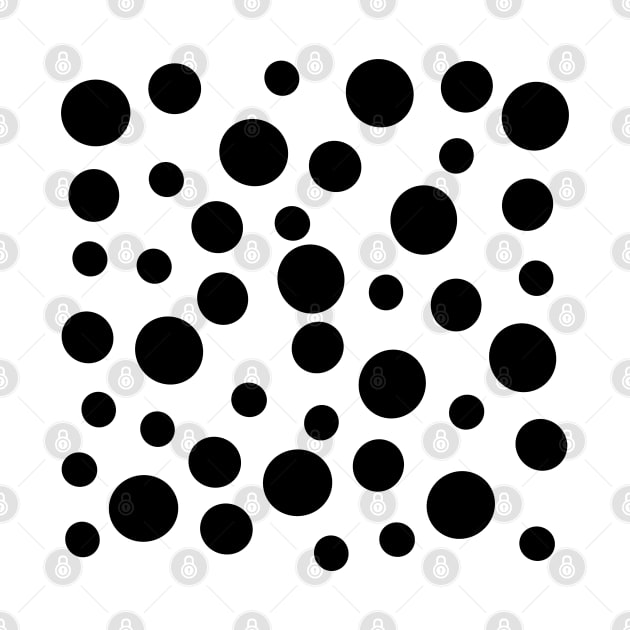 Black Polka Dots by Art By LM Designs 