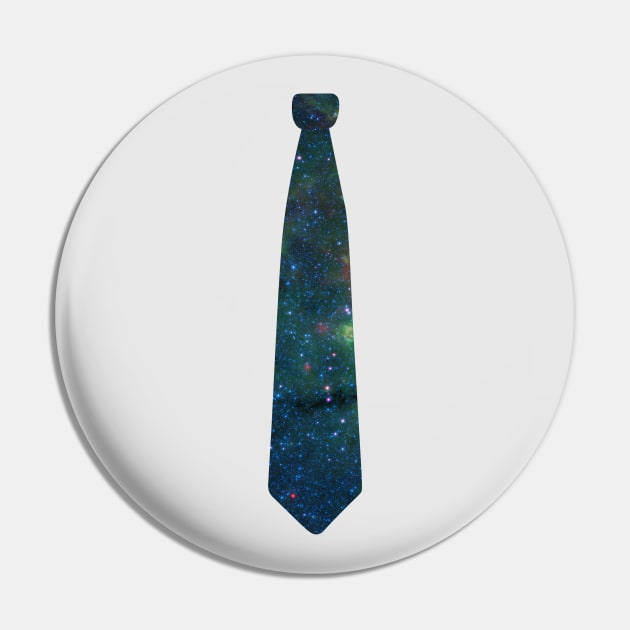 Tie - Space Pin by helengarvey