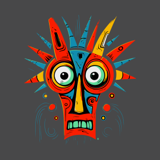 Abstract Warlock for Halloween T-Shirt