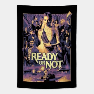 Classic Killers Ready or Not Tapestry