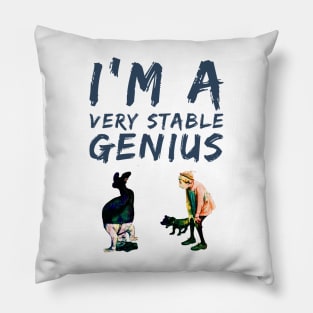 I’m a Very Stable Genius Pillow