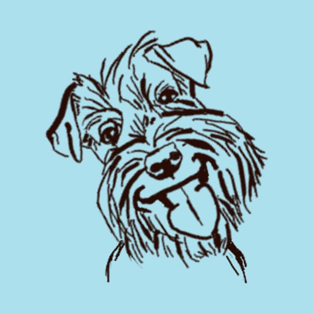 The Schnauzer Love of My Life by lalanny