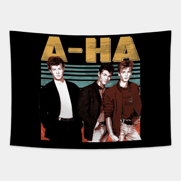 a-has Electric Synth-Pop Dreams on Your Shirt Tapestry by Mushroom Time