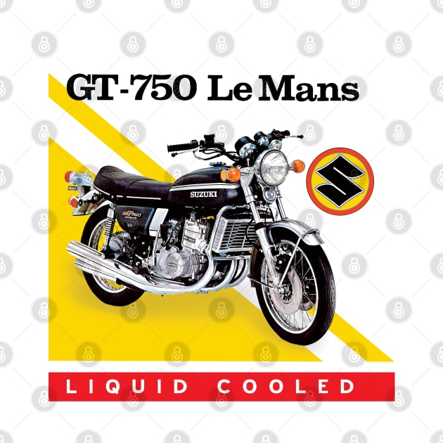 Suzuki GT-750 Le Mans by Midcenturydave