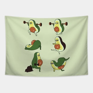 Avocabooty Workout Tapestry