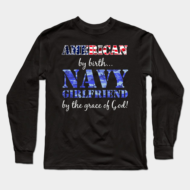 navy girlfriend sweatshirt