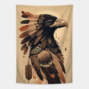 Native American Crow Tapestry