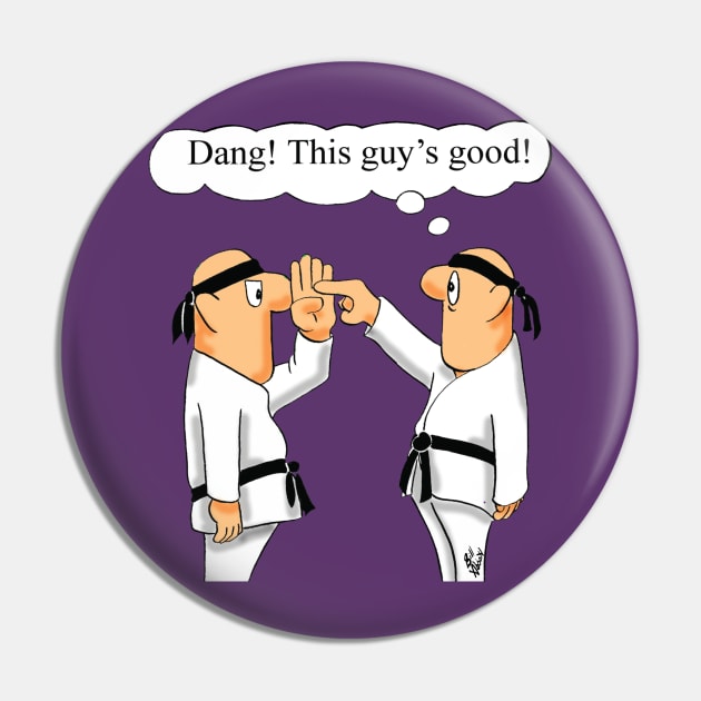 Funny Martial Arts Cartoon Humor Pin by abbottcartoons