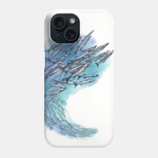 Barracuda cyclone SCUBA Phone Case