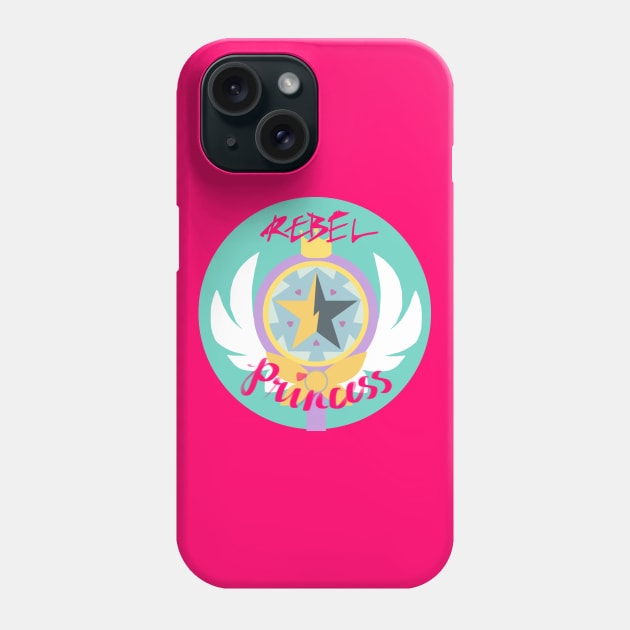 Rebel Princess Star Butterfly Phone Case by Reivennant