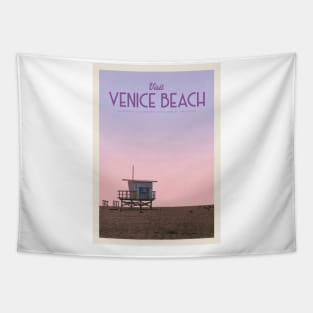 Visit Venice Beach Tapestry