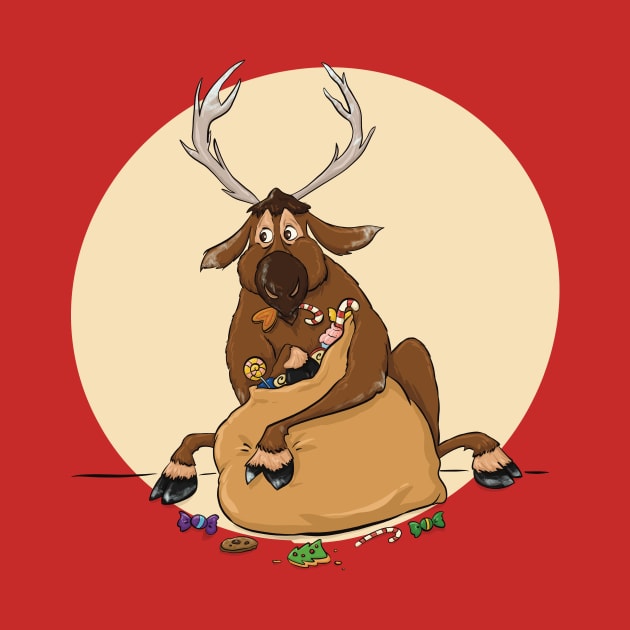 Greedy Reindeer by EliMic