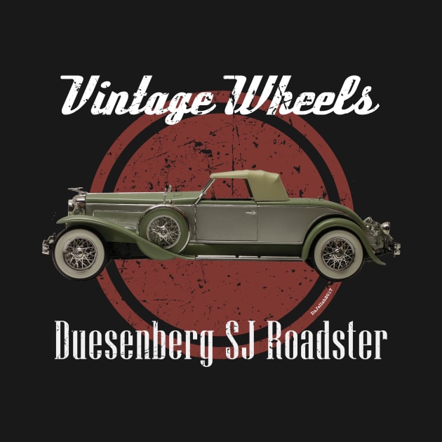 Vintage Wheels - Duesenberg Roadster by DaJellah