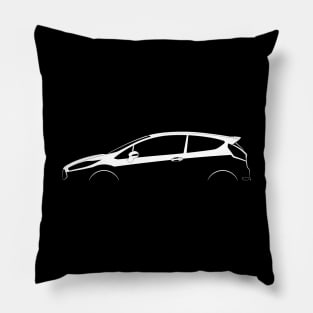Ford Fiesta ST Mk VI Silhouette Pillow