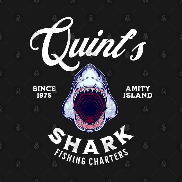 Quint's Shark Fishing Charters Since 1975 - Amity Island by BodinStreet