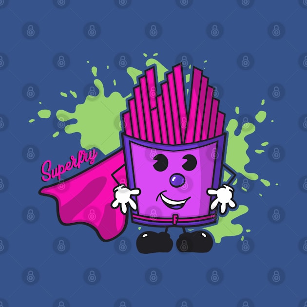 Pop Art for Kids | Superfry | Purple by Royal Mantle