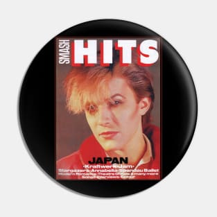 David Sylvian Of Japan Pin