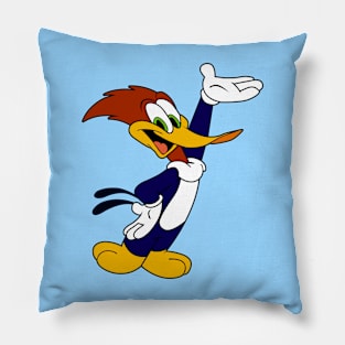 Woody Woodpecker Retro Pillow