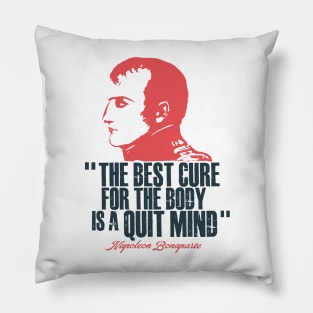 Napoleon Bonaparte - Inspirational Quote Pillow