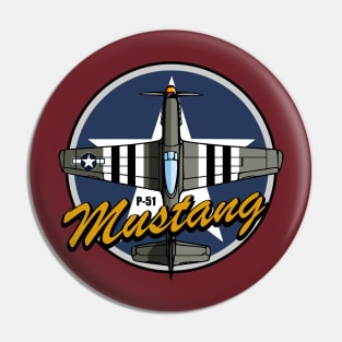 P-51 Mustang Pin