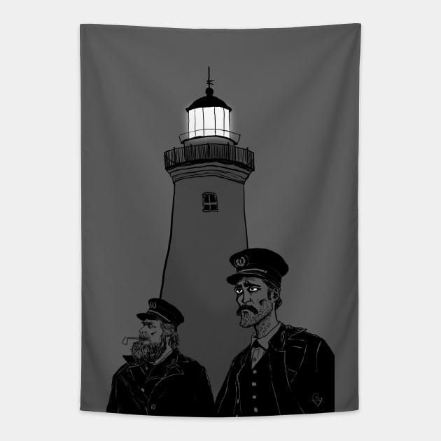 LIGHTHOUSE Tapestry by Figbar Lonesome