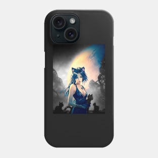 Death, The Endless, Dreaming, and Cats Phone Case