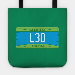 Leonardo License Plate Tote