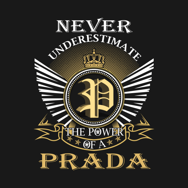 Never Underestimate PRADA by Nap