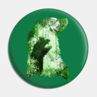 Evergreen Bear Pin