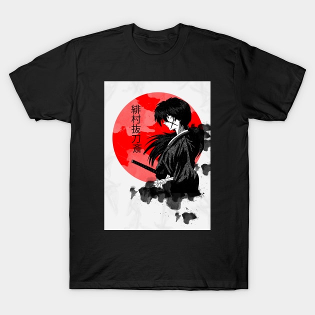 Himura Kenshin = Rurouni Kenshin = Anime Design from TeePublic