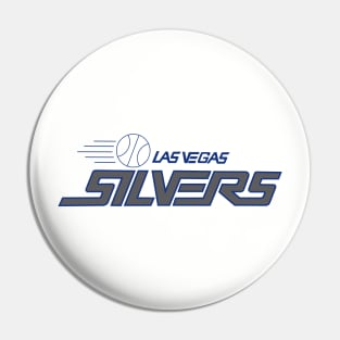 Defunct Las Vegas Silvers Basketball Pin