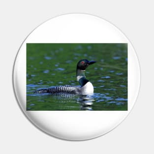 Long neck Loon - Common Loon Pin