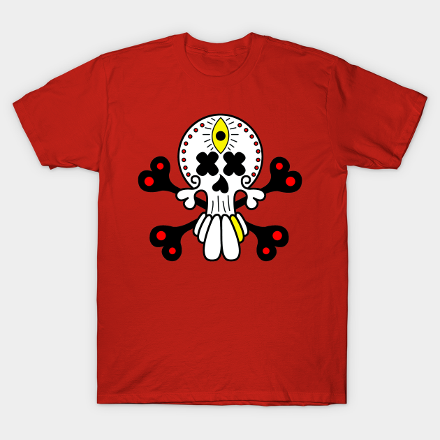 Discover All Seeing Skull - Skull And Cross Bones - T-Shirt