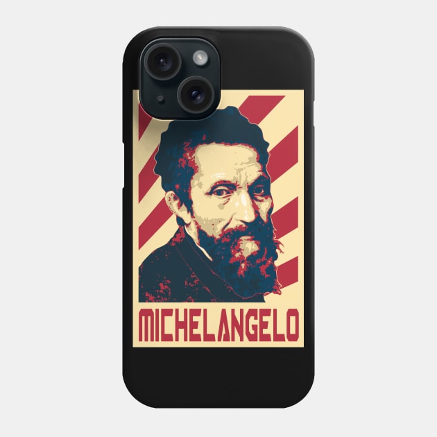 Michelangelo Retro Phone Case by Nerd_art