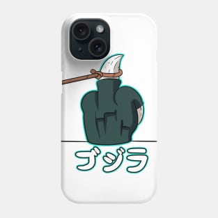 Godzilla Nail Phone Case