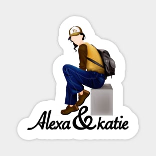 Alexa and katie Netflix Magnet