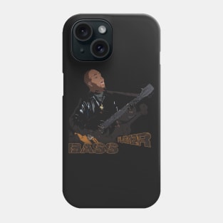 guitar player, bass player Phone Case