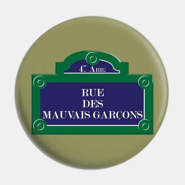 Mauvais Garçons Pin by JFCharles