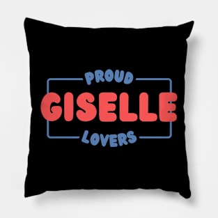 Proud Giselle Lovers aespa Pillow