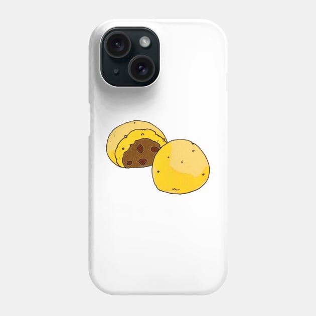 insect yellow smiley squash cell membrane Phone Case by invii