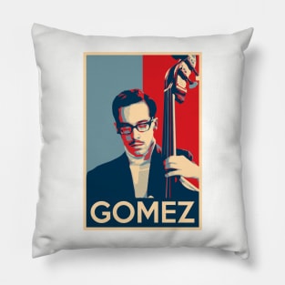 Eddie Gomez Hope Poster - Greatest musicians in jazz history Pillow