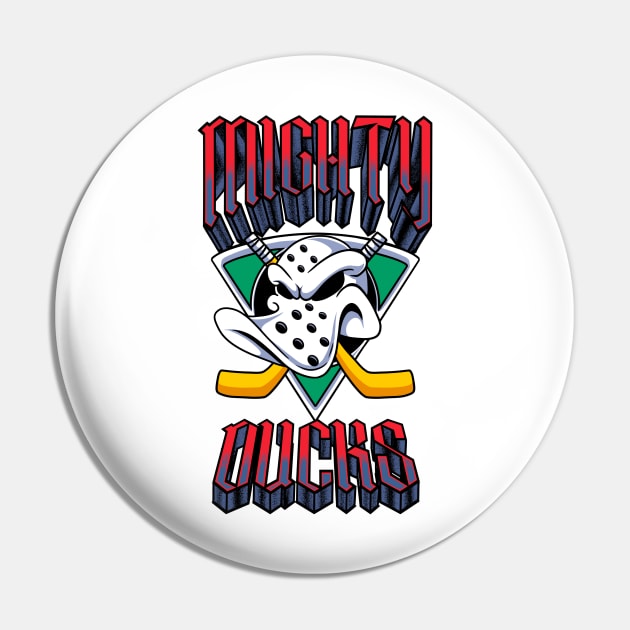 The Mighty Ducks Pin by littlepdraws