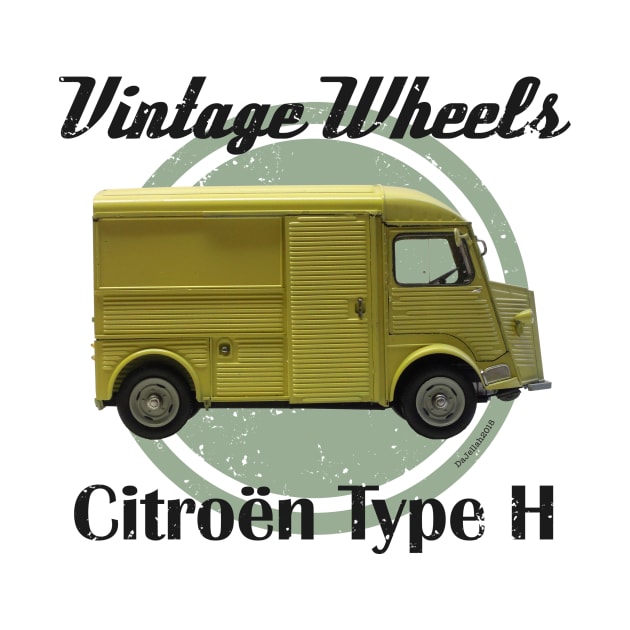 Vintage Wheels - Citroën Type H by DaJellah