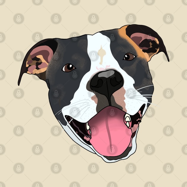 Cute Pitbull by crankycranium