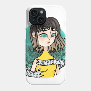 Be Kind to Bees Phone Case