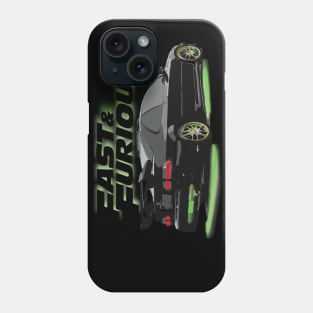 EG black honda civic Phone Case